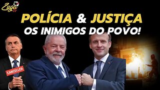 LULA Gen0clda & BOLSONARO inelegível & CAOS na França | Zuga React