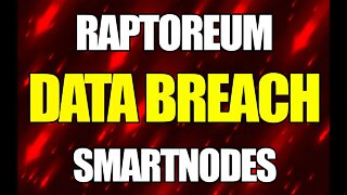 Raptoreum Smartnodes INODEZ | Security Breach Make Sure Your Info Is Up To DATE!!!