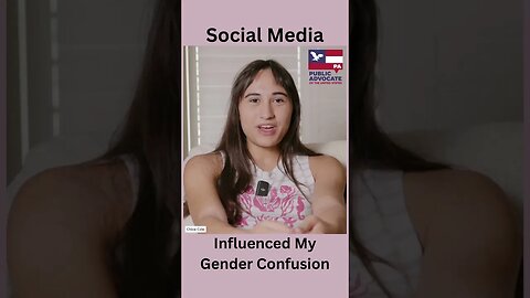 Social Media Influenced My Gender Confusion ~ Chloe Cole #truth #socialmedia