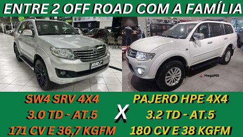 ENTRE 2 CARROS - TOYOTA HYLUX SW4 X MITSUBISHI PAJERO - DIVERSÃO GARANTIDA ATÉ NO APOCALIPSE ZUMBI