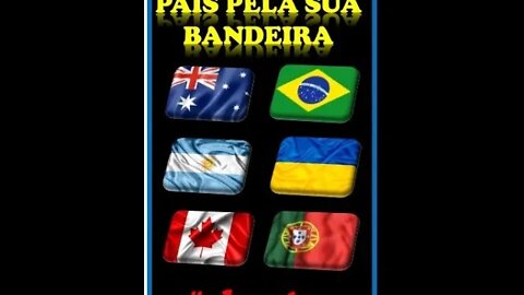 ADIVINHE O PAÍS PELA BANDEIRA #shorts