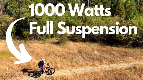 Full Suspension and 1000 WATTS - Lancer Ebike Explained