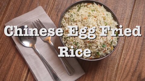 Quick & easy Chinese egg fried rice