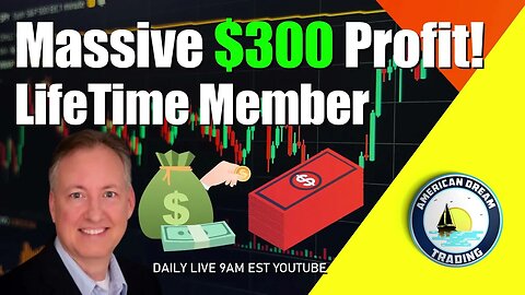 Massive $300 Profit Lifetime Member Stock Market Success Story