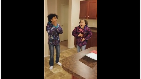 Kids Surprised With New Home After Being Homeless For A Year