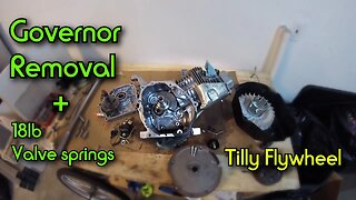 Removing the Governor on the Predator 212cc Engine for the Mini Chopper