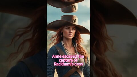 Notorious Female Pirate - Anne Bonny Part 3 #shorts #history #pirates #girlpower