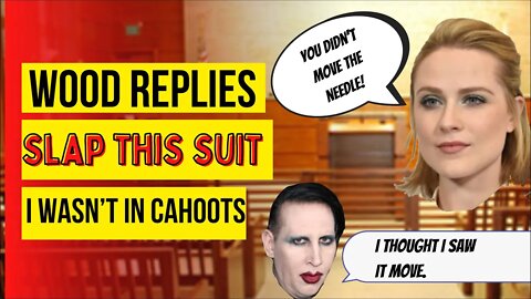 Marilyn Manson Lawsuit Update: Wood Replies; Lawyer Reacts.