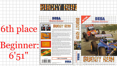 Buggy Run [SMS] Beginner Level [6'51"] 6th place | SEGA Master System