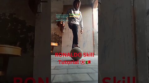 RONALDO Skill Tutorial ⚽🇵🇹 #cristianoronaldo #cr7 #soccer #futmillionaire #fifa #fifa2023 #fifa23