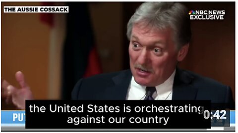 ❗️ Dmitry Peskov on NBC: “It is a war against our country, and we will keep fighting"