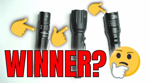 3000 Lumen Tactical Flashlight Battle! Fenix PD36R Pro vs Nextorch TA30C Max vs Nitecore P23i