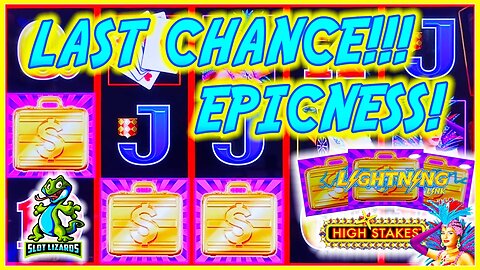 UNBELIEVABLE LAST CHANCE WINNER! MAX SPIN BIG WIN! Lightning Link High Stakes Slot