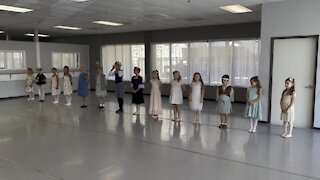 Ballet Rejoice kids perform a song from The Sound of Music