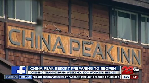 China Peak Resort preparing to reopen Thanksgiving weekend