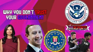 DHS Leaks government censor on American people, twitter, & Facebook involved 1st amendment violation