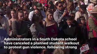 Fed-Up South Dakota School Hits Students Planning Shooting Walkout With Bad News
