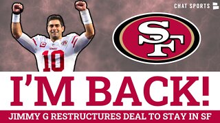 49ers News | Jimmy Garoppolo Staying With 49ers After Contract Restructure | Trey Lance Hot Seat?