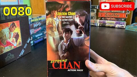 [0080] JACKIE CHAN Boxed Set VHS [INSPECT] [#jackiechan #jackiechanVHS]