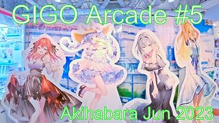 GIGO Arcade #5 Akihabara Jun 2023 Part 1 of 2【GoPro】GiGO 秋葉原5号館 クレーンゲーム 2023年6月 Part 1 of 2