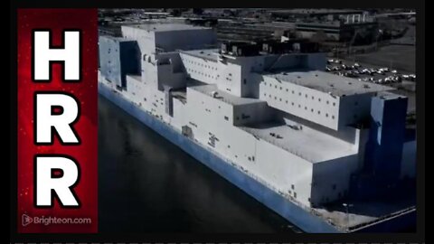NWO PLANS! You will EAT CRICKETS and DRINK PEE on a floating prison barge!!