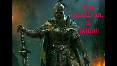 Gog, Apollyon, & Goliath | Ezekiel 38-39 Part VIII