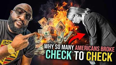 Americans Are Broke, Living Check To Check, With No Relief Coming... How To Get Out the Rat Race 🤔