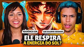 M4RKIM - Yoriichi (Kimetsu no Yaiba) - Sol Da Noite | [React em Casal] 🔥