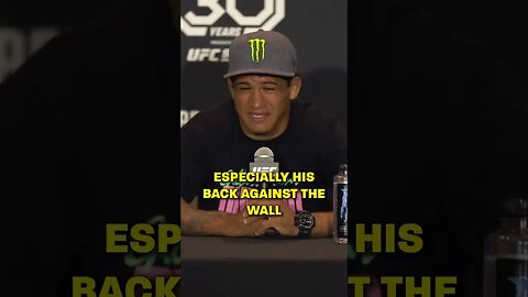 "Masvidal's back is against the wall, he is very dangerous", Gilbert Burns ~ #UFC287