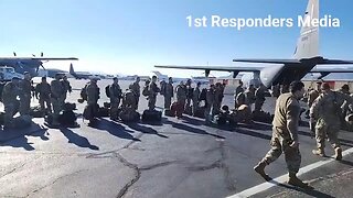 National Guard Arrival in El Paso, TX 12/19/22