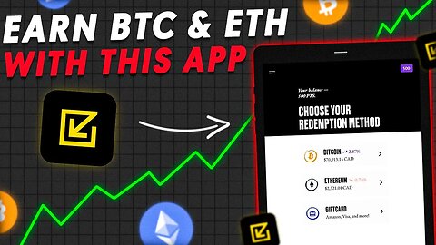 Earn Bitcoin & Ethereum With This Completely Passive Application!!