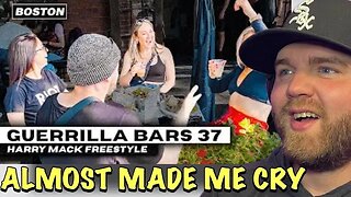 That Last Freestyle!! My Heart! | Harry Mack Guerrilla Bars 37 - What's On The Menu- Boston