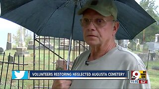 Volunteers want to 'lift the shame' off neglected Augusta cemetery