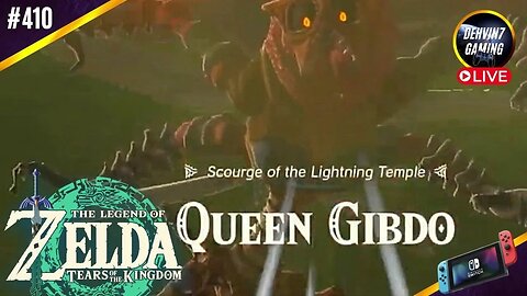 Queen Gibdo and Completing Lightning Temple with UNFORTUNATE Encounters | Zelda Tears of the Kingdom