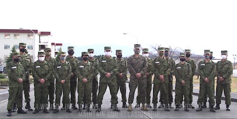 Future JGSDF Sergeants Major Visit CATC Camp Fuji