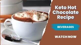 Keto Hot Chocolate Recipe | Low Carb | Sugar Free | Diabetic Friendly