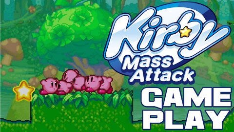 Kirby Mass Attack - Nintendo DS Gameplay 😎Benjamillion