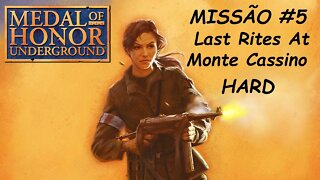 [PS1] - Medal Of Honor: Underground - [Missão 5] - Dificuldade Hard