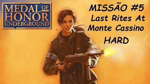 [PS1] - Medal Of Honor: Underground - [Missão 5] - Dificuldade Hard