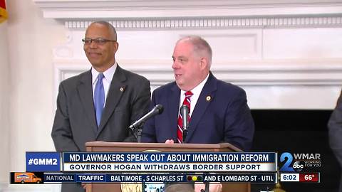 Hogan withdraws National Guard border support amid undocumented child separation controversy