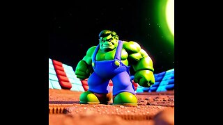 Super Mario hulk #supermario #hulk #wonderapp