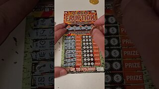 NEW $5 Scratch Off Tickets Cash Eruption Lottery!