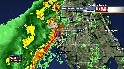 At least 4 tornadoes touched down in Tampa Bay Friday, according to the National Weather Service