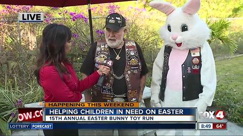15th annual Easter Bunny Toy Run