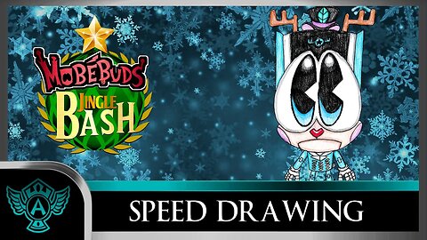 Speed Drawing: MobéBuds Jingle Bash - Ponokidolph | A.T. Andrei Thomas 2022