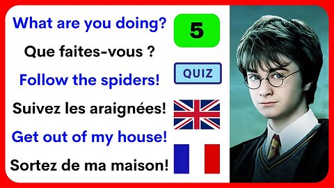 Testez et améliorez votre anglais avec Harry Potter 📚 Part 5