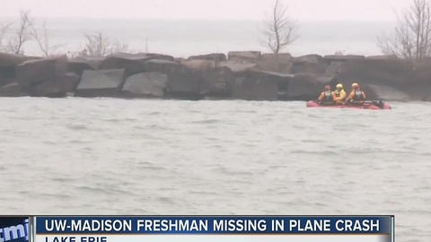 UW freshman missing following Ohio plane crash