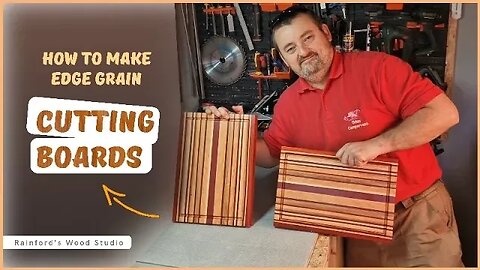 How To Make Edge Grain Cutting Boards