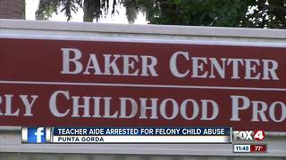 Teacher aide accused of child abuse at Punta Gorda pre-school