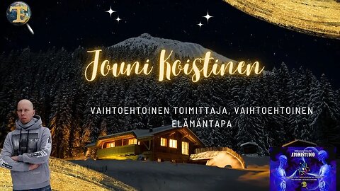 ATOMIstudio: Jouni Koistinen – Vaihtoehtoinen toimittaja, vaihtoehtoinen elämäntapa